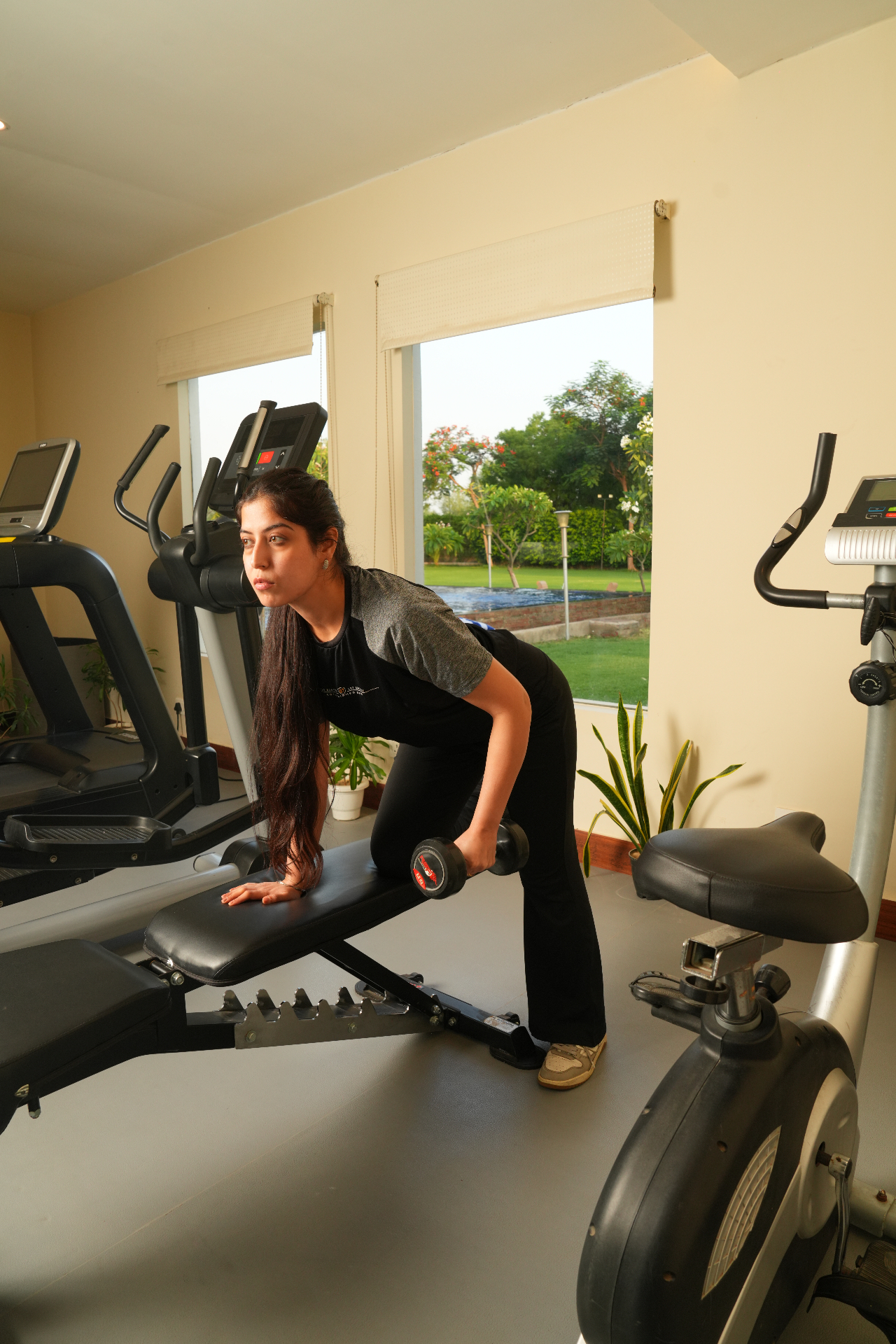 Fitness centre at Ramada Jaipur